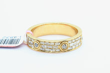 Load image into Gallery viewer, 10K Yellow Gold Diamond Band 1.46Ctw