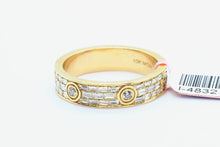 Load image into Gallery viewer, 10K Yellow Gold Diamond Band 1.46Ctw