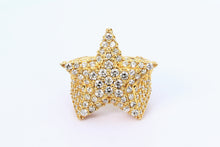 Load image into Gallery viewer, 10K Yellow Gold Star Ring